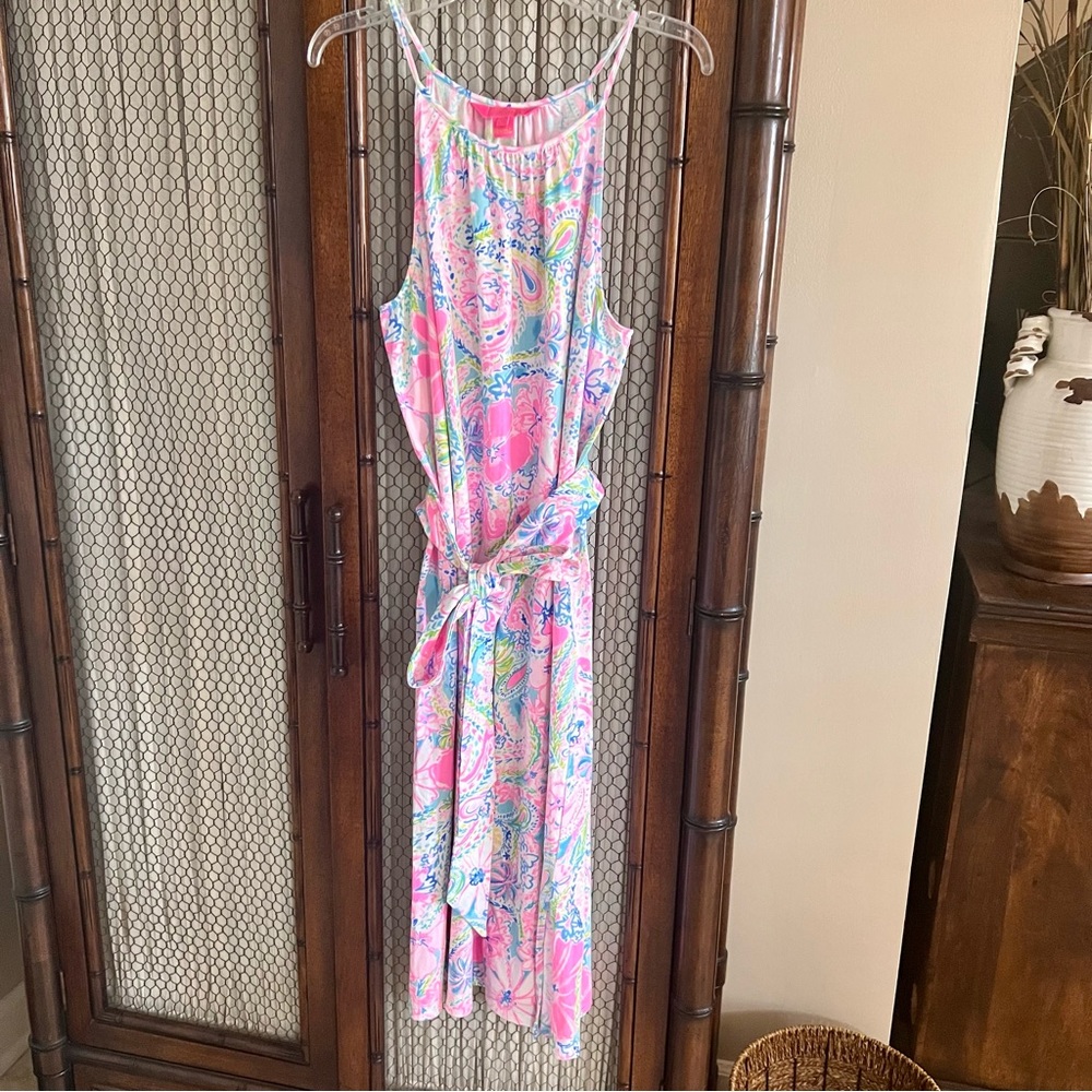Lilly Pulitzer Belted Tank Top Dress